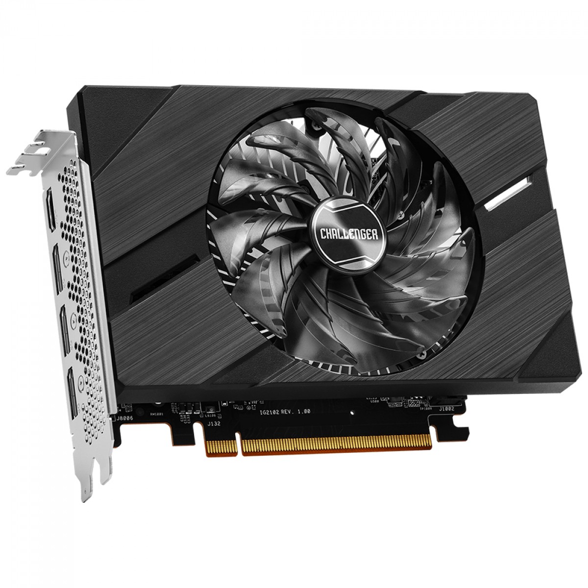 Placa De Vídeo ASRock Intel Arc A380 Challenger ITX OC, 6GB, GDDR6, XeSS, Ray Tracing, 90-GA3KZZ-00UANF