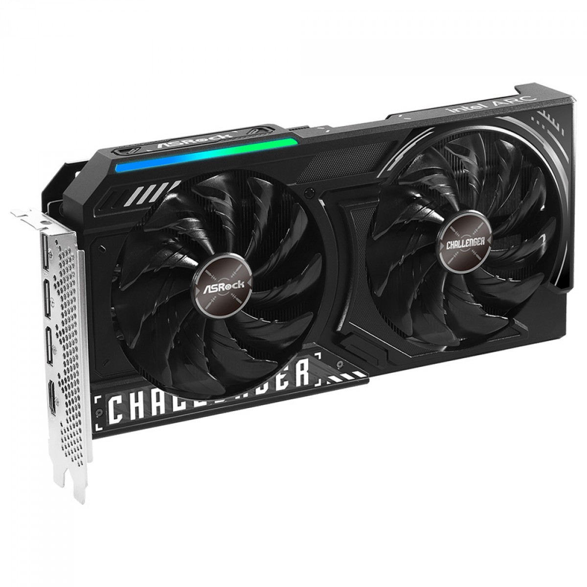 Placa De Vídeo ASRock Intel Arc B570 Challenger OC, 10GB, GDDR6, XeSS, Ray Tracing, B570 CL 10GO