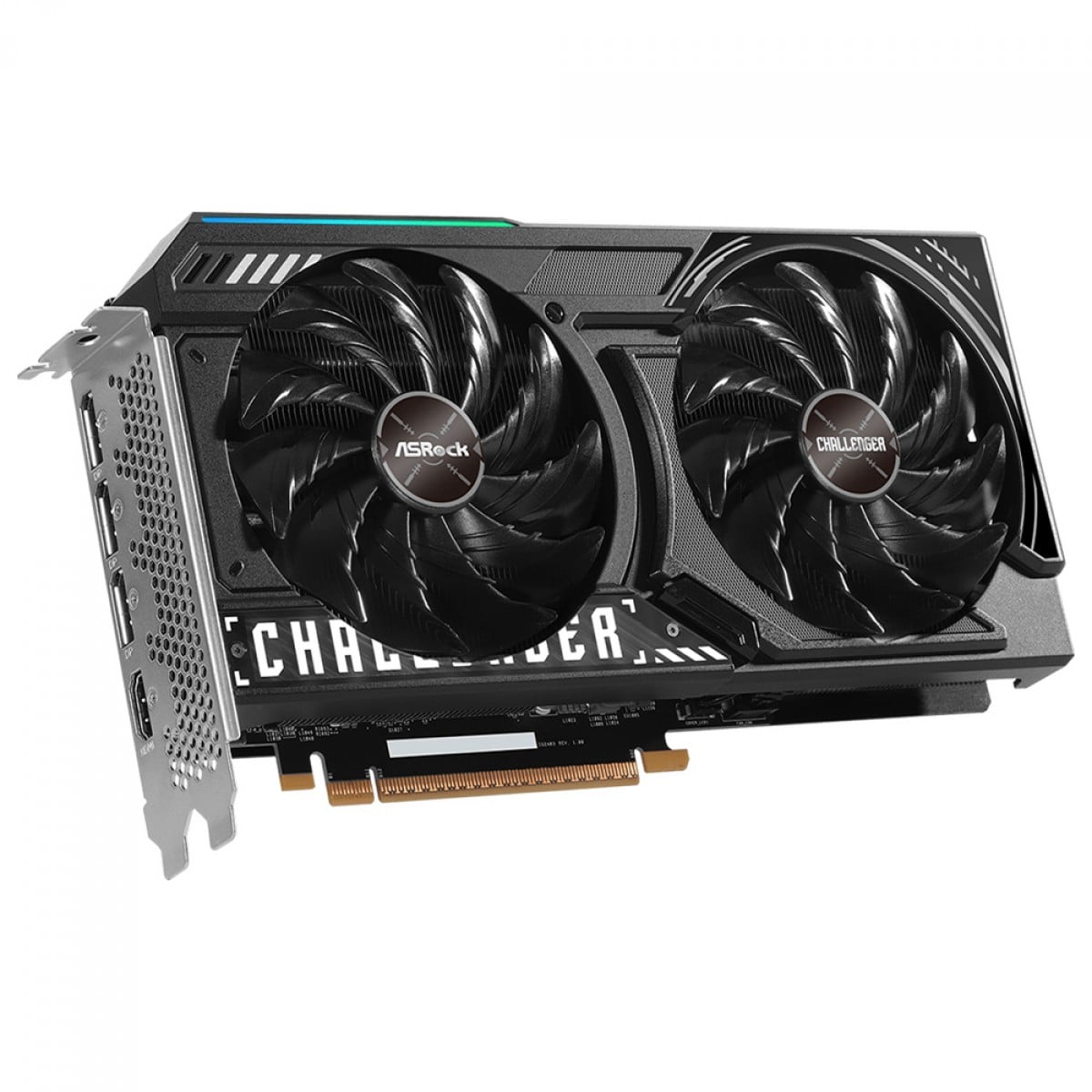 Placa De Vídeo ASRock Intel Arc B580 Challenger OC, 12GB, GDDR6, XeSS, Ray Tracing, B580 CL 12GO