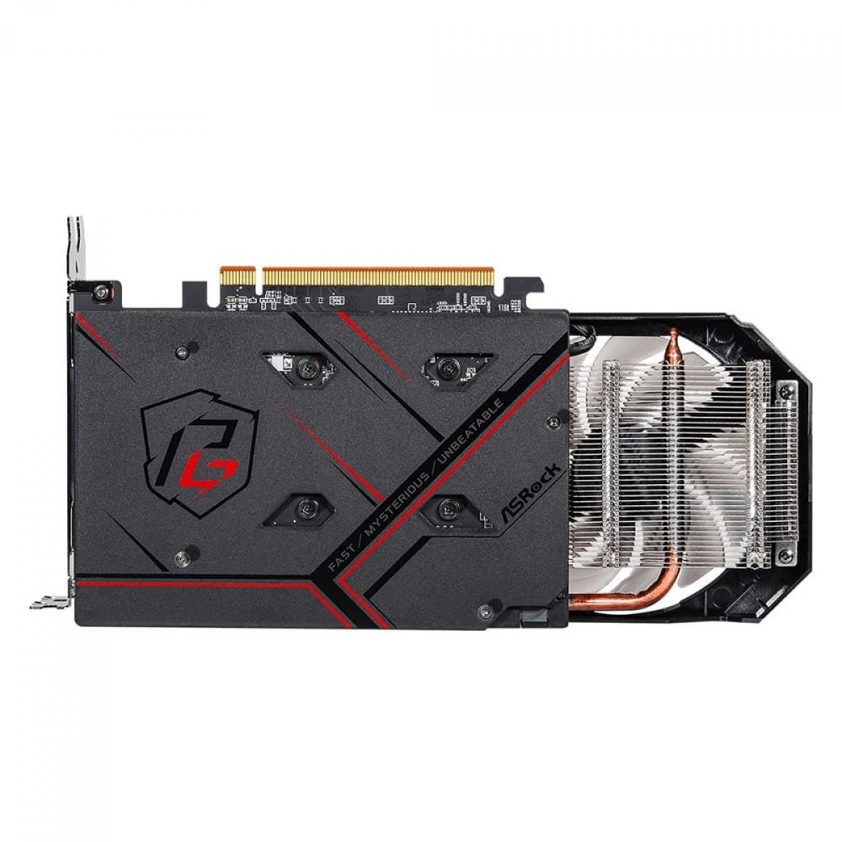 Placa de Vídeo AsRock Radeon RX 6500 XT Phantom Gaming OC, 8GB, GDDR6, FSR, Ray Tracing, 90-GA3VZZ-00UANF