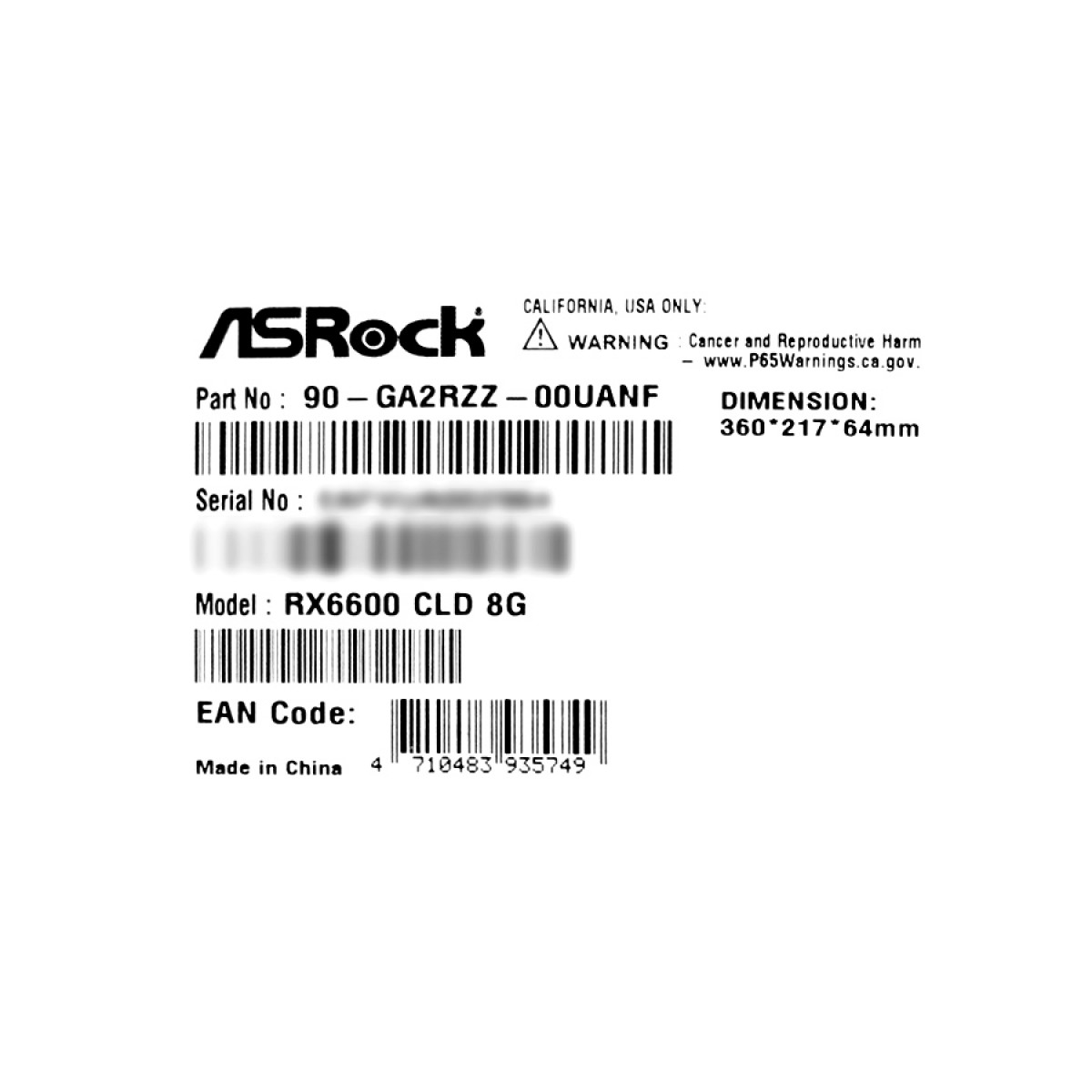 Placa de Vídeo Asrock Radeon RX 6600 Challenger D, 8GB, GDDR6, FSR, Ray Tracing, 90-GA2RZZ-00UANF