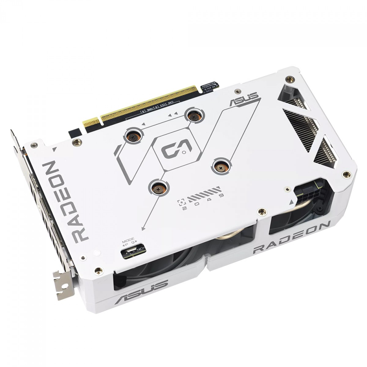 Placa de Vídeo Asus AMD Radeon RX 9060 XT Dual White, 16GB, GDDR6, FSR, Ray Tracing, DUAL-RX9060XT-16G-WHITE