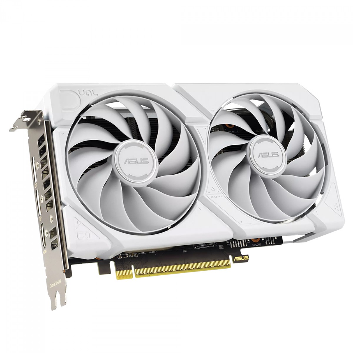 Placa de Vídeo Asus AMD Radeon RX 9060 XT Dual White, 16GB, GDDR6, FSR, Ray Tracing, DUAL-RX9060XT-16G-WHITE