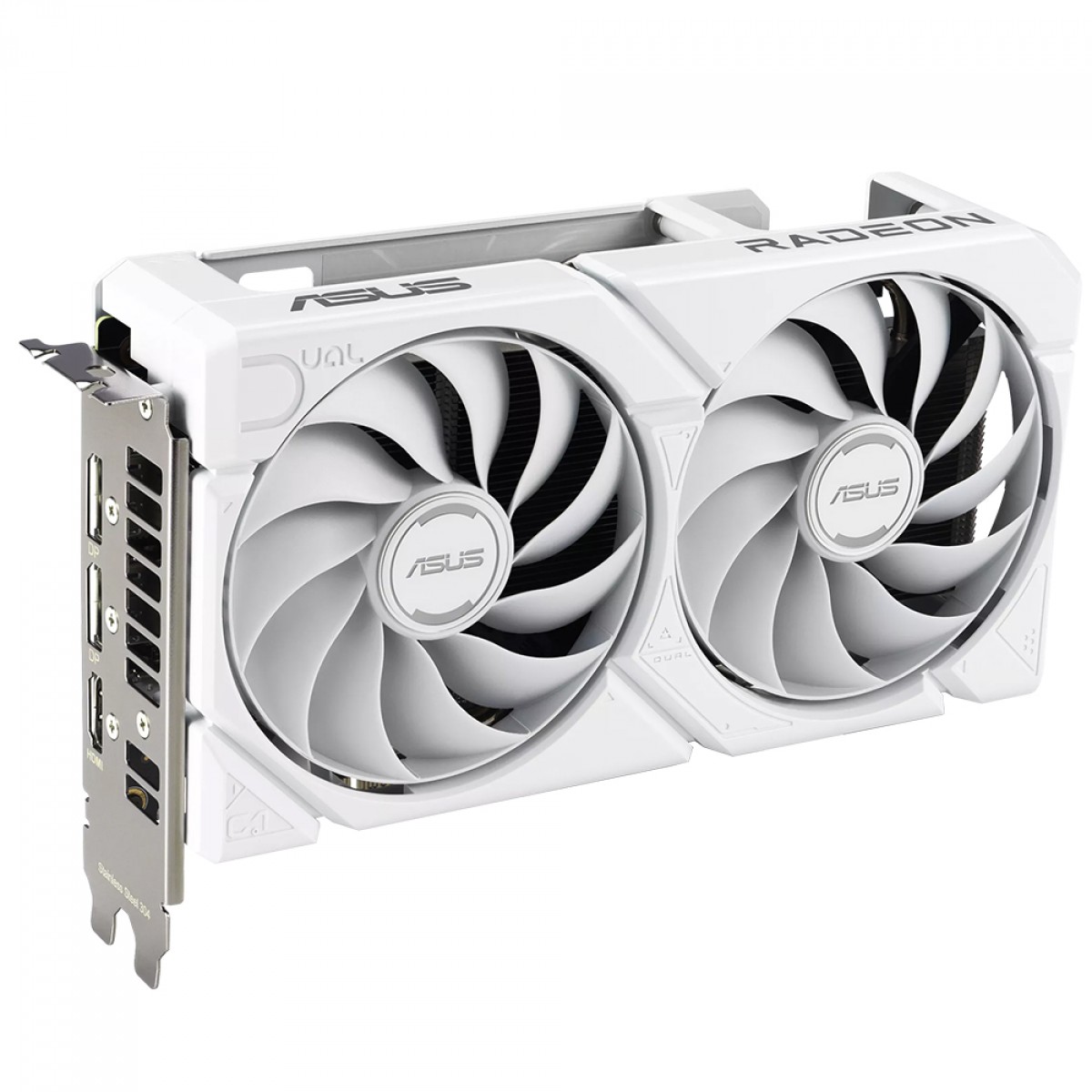 Placa de Vídeo Asus AMD Radeon RX 9060 XT Dual White, 16GB, GDDR6, FSR, Ray Tracing, DUAL-RX9060XT-16G-WHITE