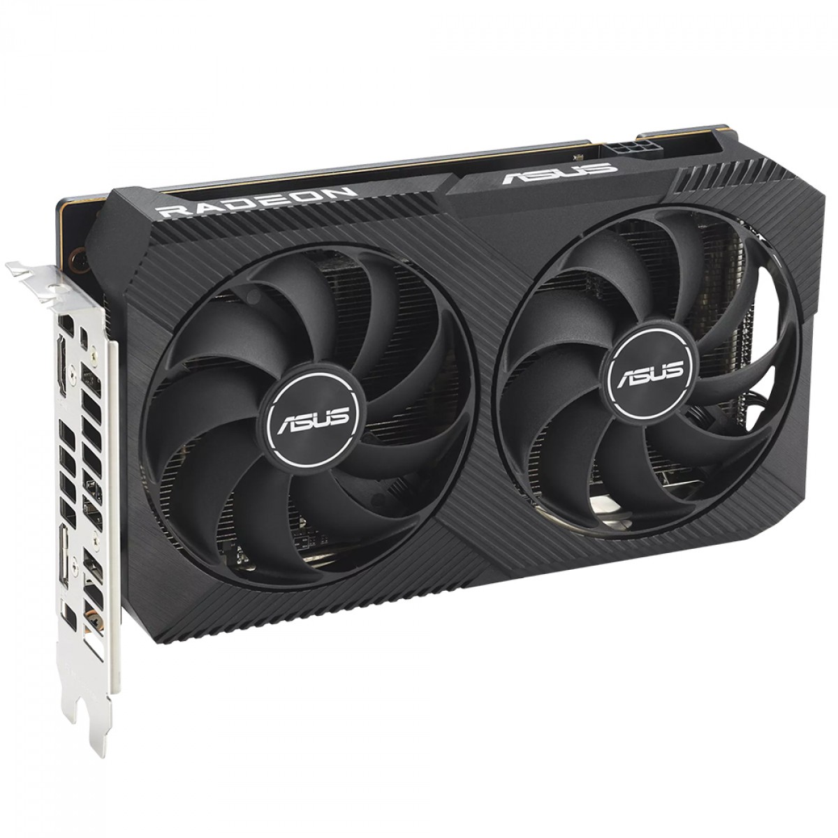 Placa de Vídeo ASUS Dual AMD Radeon RX 6500 XT V2 OC, 4GB, GDDR6, FSR, Ray Tracing, DUAL-RX6500XT-O4G-V2
