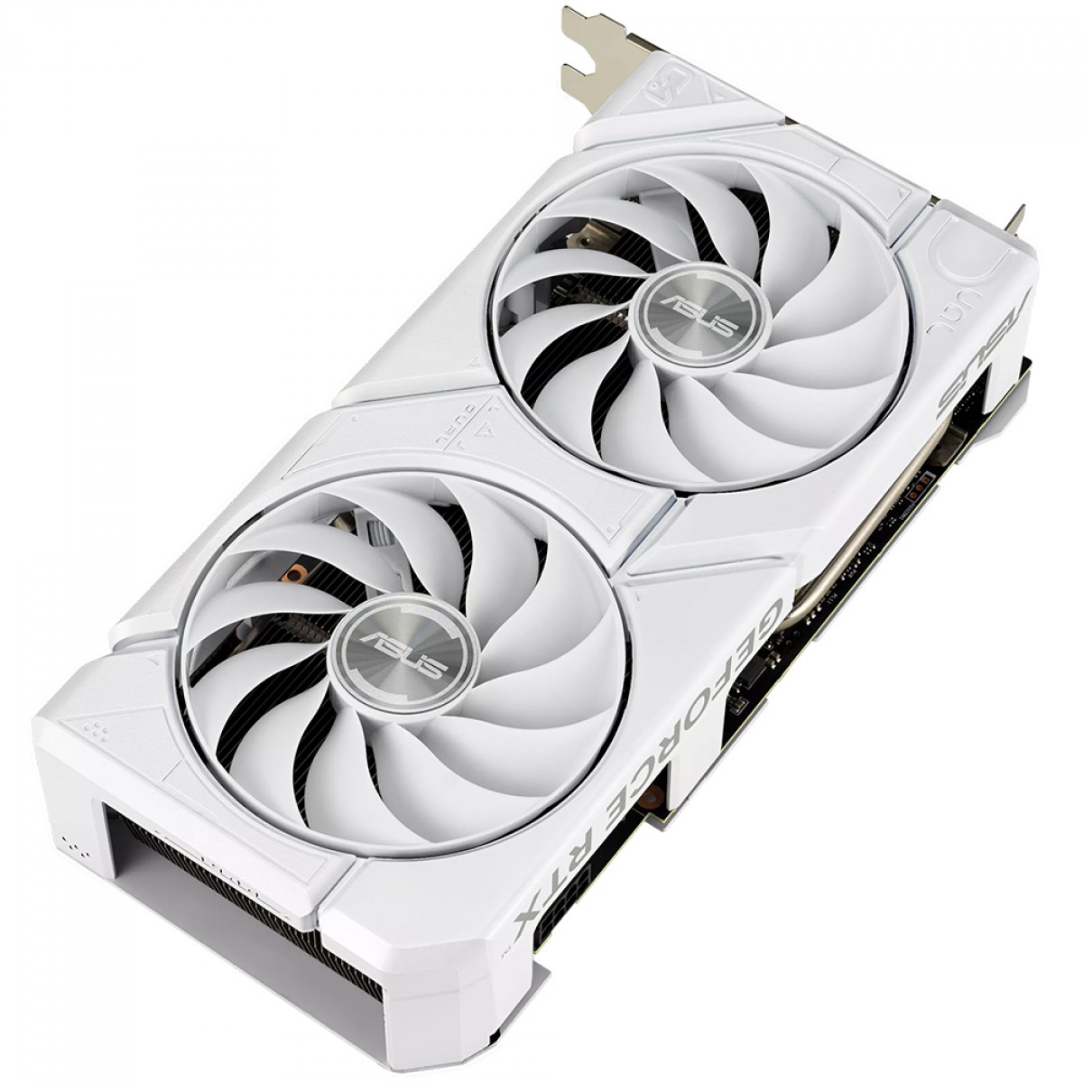 Placa de Vídeo Asus Dual NVIDIA GeForce RTX 4060 EVO OC White, 8GB, GDDR6, DLSS, Ray Tracing, DUAL-RTX4060-O8G-EVO-WHITE