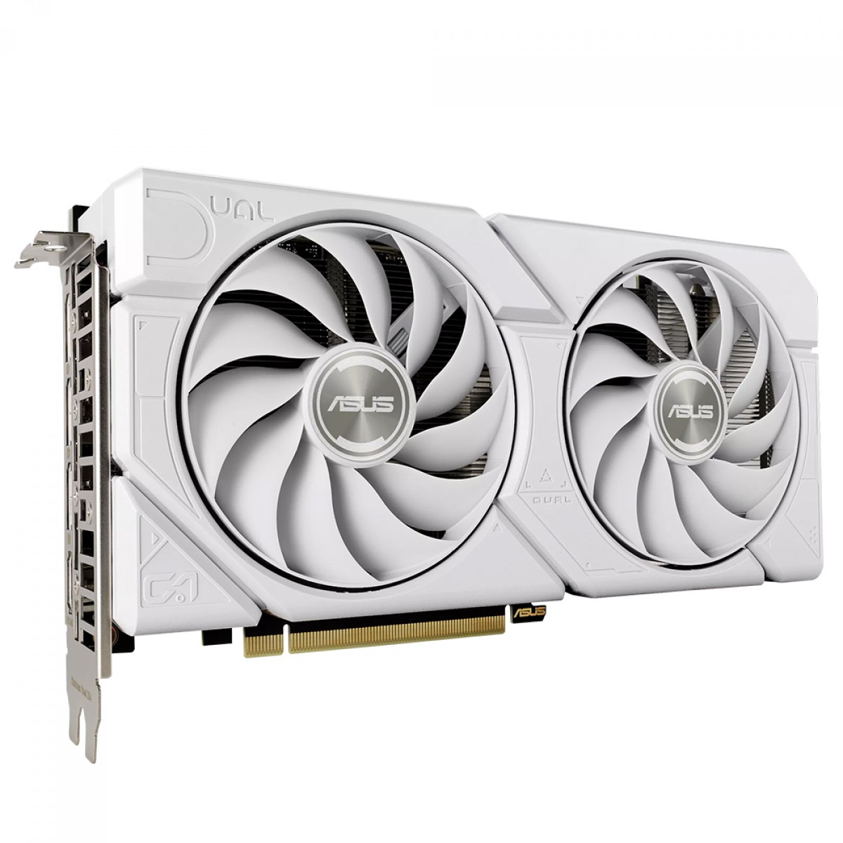 Placa de Vídeo Asus Dual NVIDIA GeForce RTX 4060 EVO OC White, 8GB, GDDR6, DLSS, Ray Tracing, DUAL-RTX4060-O8G-EVO-WHITE