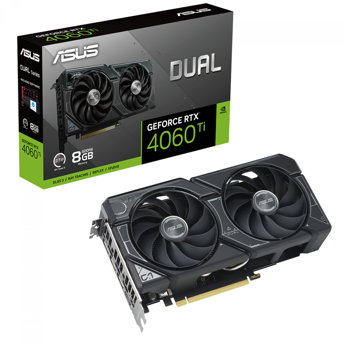 Gigabyte GeForce RTX 4060 TI Gaming OC 8GB Graphics Card - 8GB GDDR6 18Gbps  128bit, PCI-E 4.0, 2X DisplayPort 1.4, 2X HDMI 2.1a, NVIDIA DLSS 3