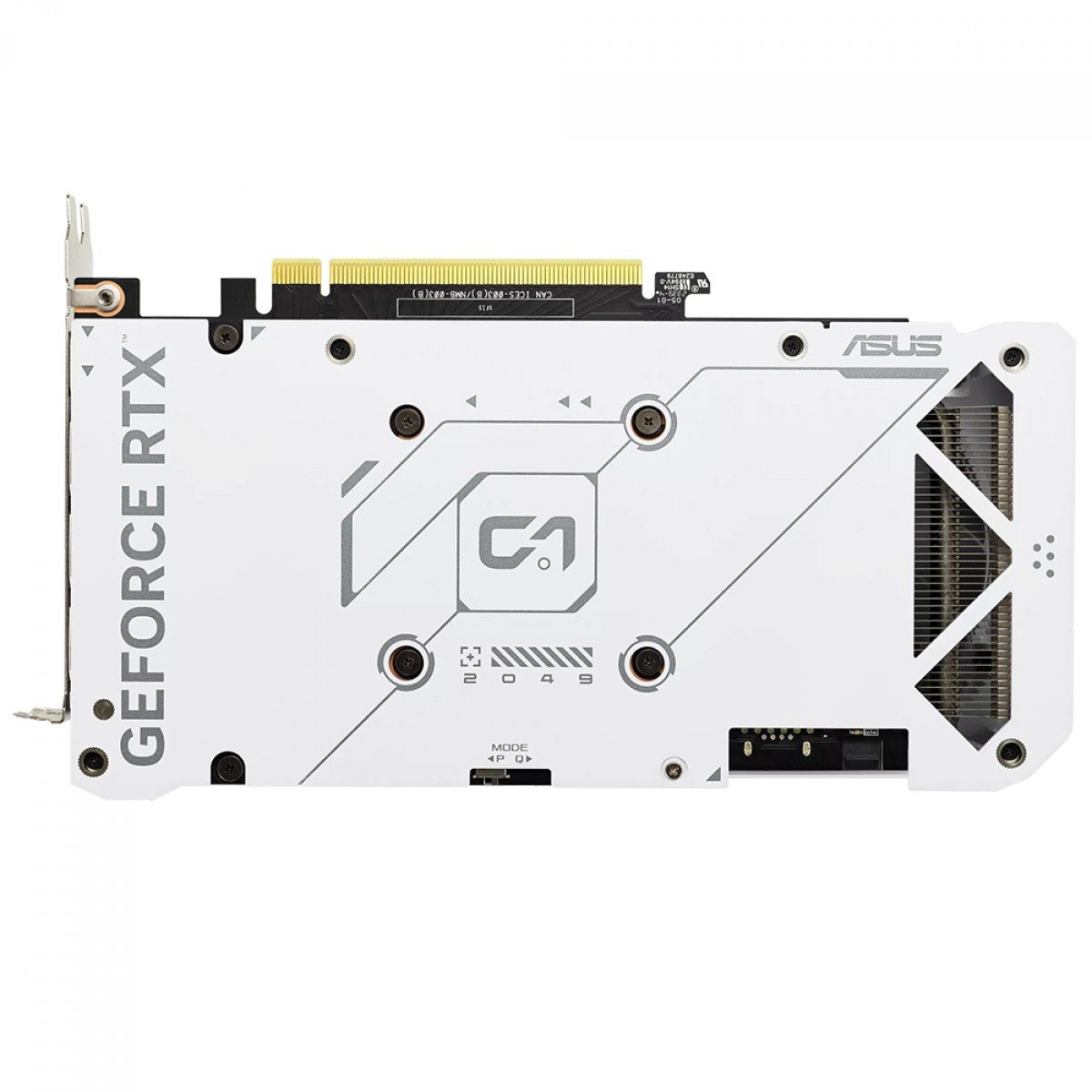 Placa de Vídeo Asus Dual NVIDIA GeForce RTX 4060 Ti EVO White OC Edition, 8GB, GDDR6, DLSS, Ray Tracing, DUAL-RTX4060TI-O8G-EVO-WHITE