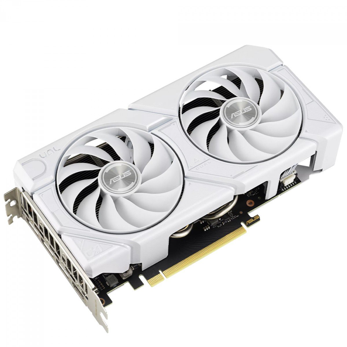 Placa de Vídeo Asus Dual NVIDIA GeForce RTX 4060 Ti EVO White OC Edition, 8GB, GDDR6, DLSS, Ray Tracing, DUAL-RTX4060TI-O8G-EVO-WHITE