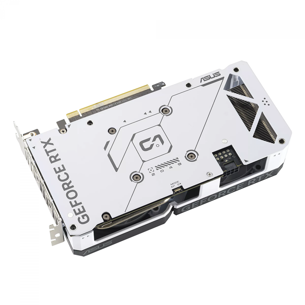 Placa de Vídeo Asus Dual NVIDIA GeForce RTX 4060 White OC, 8GB, GDDR6, DLSS, Ray Tracing, DUAL-RTX4060-O8G-WHITE