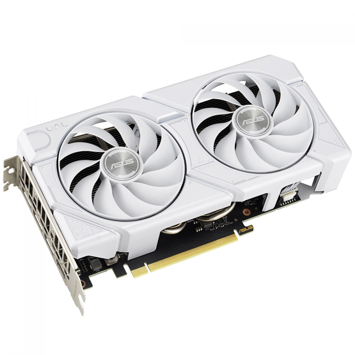Placa de Vídeo Asus Dual NVIDIA GeForce RTX 4070 Super EVO OC White, 12GB, GDDR6X, DLSS, Ray Tracing, Branco, DUAL-RTX4070S-O12G-EVO-WHITE