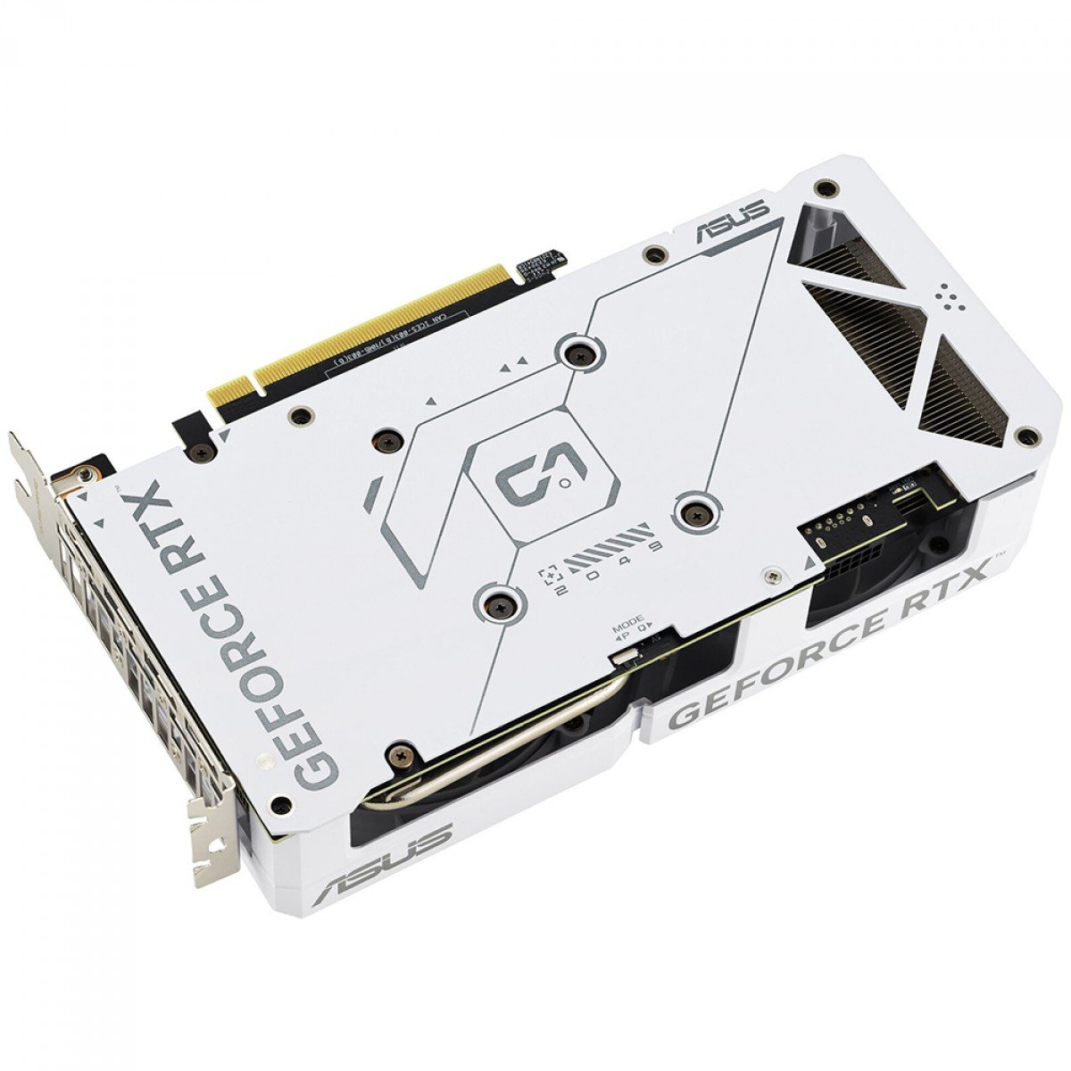 Placa de Vídeo Asus Dual NVIDIA GeForce RTX 4070 Super EVO OC White, 12GB, GDDR6X, DLSS, Ray Tracing, Branco, DUAL-RTX4070S-O12G-EVO-WHITE