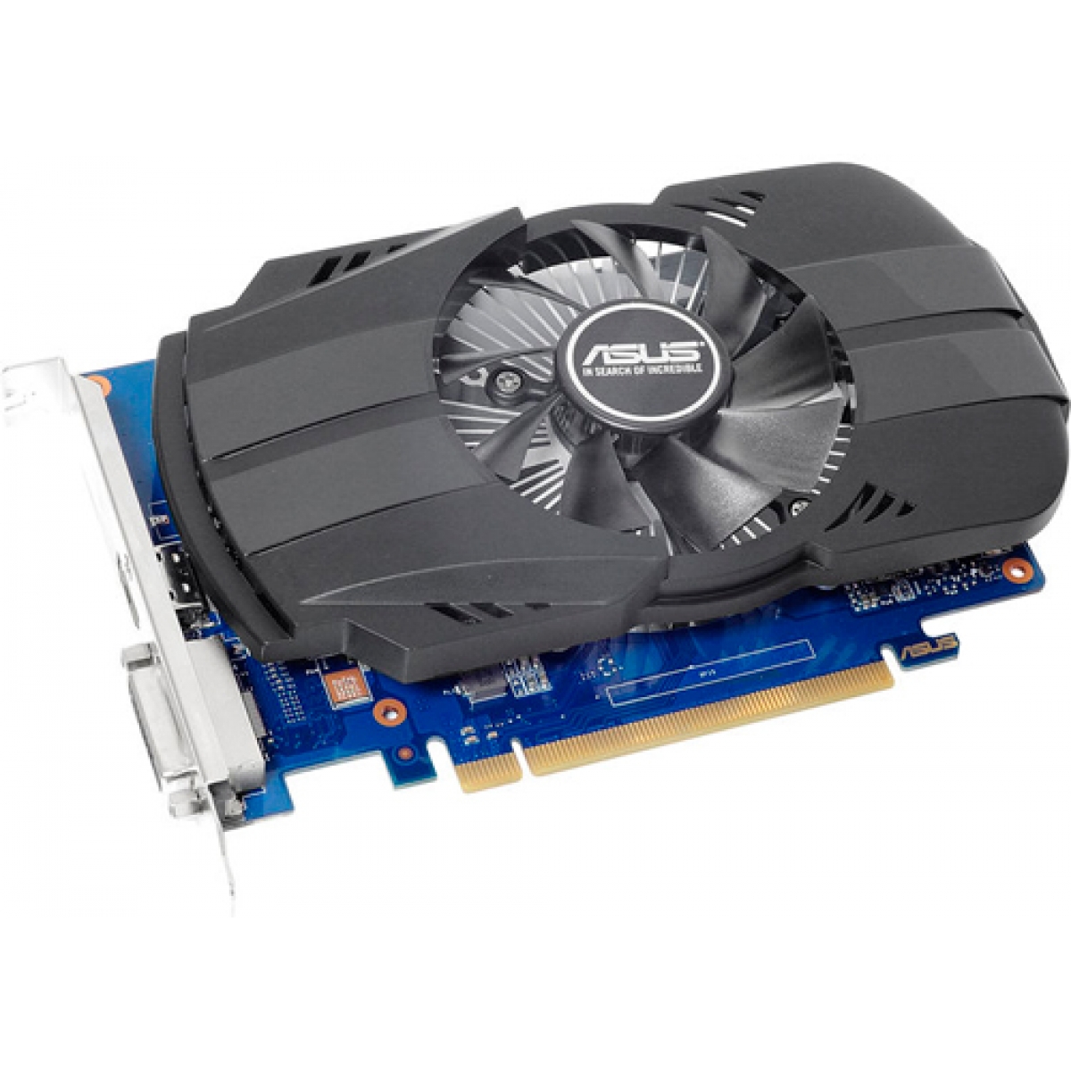 Placa de Vídeo Asus NVIDIA GeForce, GT 1030 Phoenix OC, 2GB, GDDR5, 64Bit, PH-GT1030-O2G
