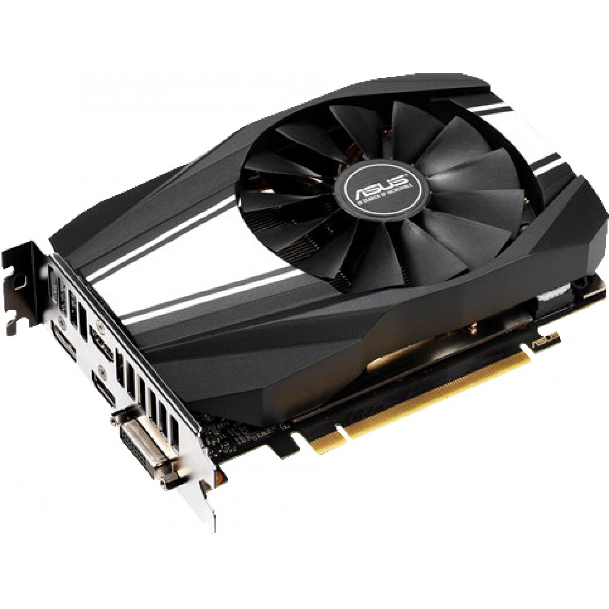 Placa de Vídeo Asus, Geforce, RTX 2060 Phoenix, 6GB, GDDR6, DLSS, Ray Tracing, PH-RTX2060-6G