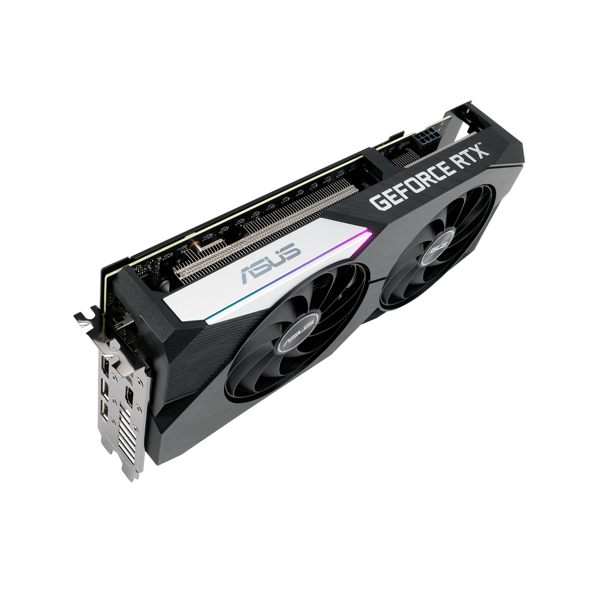 Placa de Vídeo Asus NVIDIA Geforce RTX 3060 Ti DUAL OC, LHR, 8GB, V2, GDDR6, DLSS, Ray Tracing, DUAL-RTX3060TI-O8G-V2