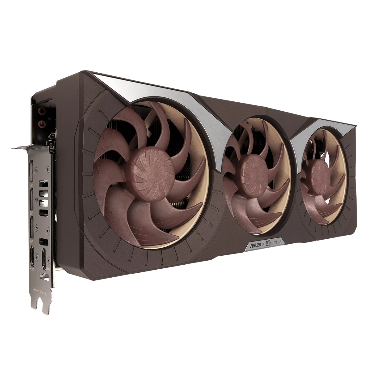 Placa de Vídeo Asus NVIDIA GeForce RTX 5080 Noctua OC Edition, 16GB, GDDR7, DLSS, Ray Tracing, RTX5080-O16G-NOCTUA