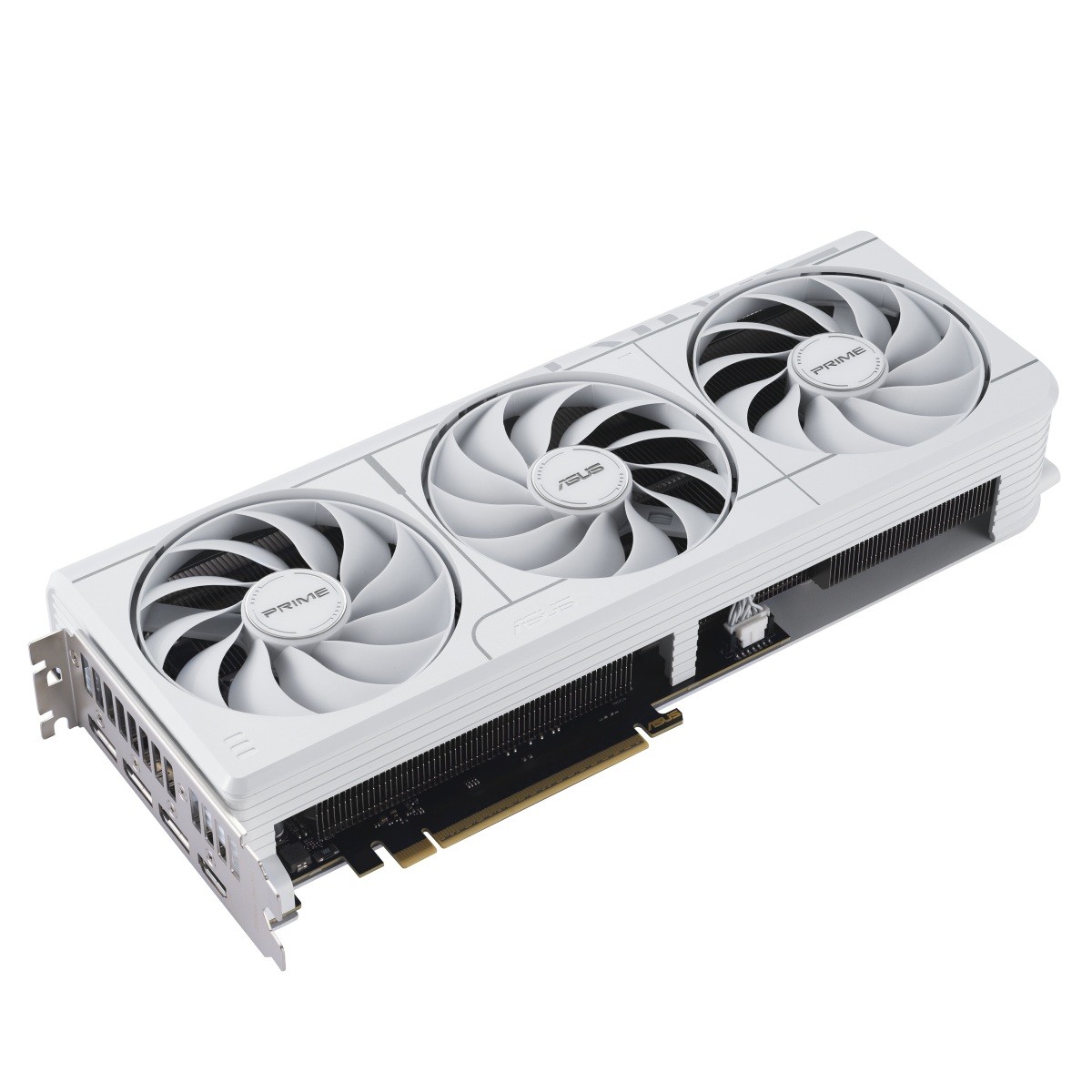 Placa de Vídeo Asus Prime NVIDIA GeForce RTX 5070 White OC Edition, 12GB, GDDR7, DLSS, Ray Tracing, 90YV0M19-M0NA00