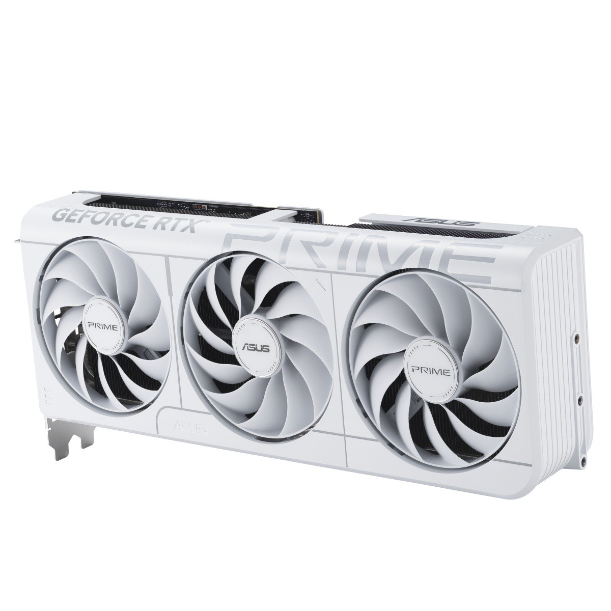 Placa de Vídeo Asus Prime NVIDIA GeForce RTX 5070 White OC Edition, 12GB, GDDR7, DLSS, Ray Tracing, 90YV0M19-M0NA00