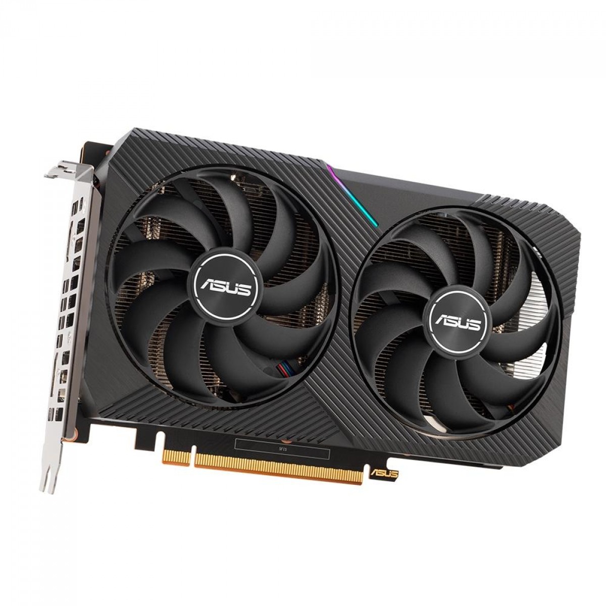 Placa de Vídeo ASUS Radeon RX 6500 XT Dual, OC, 4GB, GDDR6, FSR, Ray Tracing, DUAL-RX6500XT-O4G