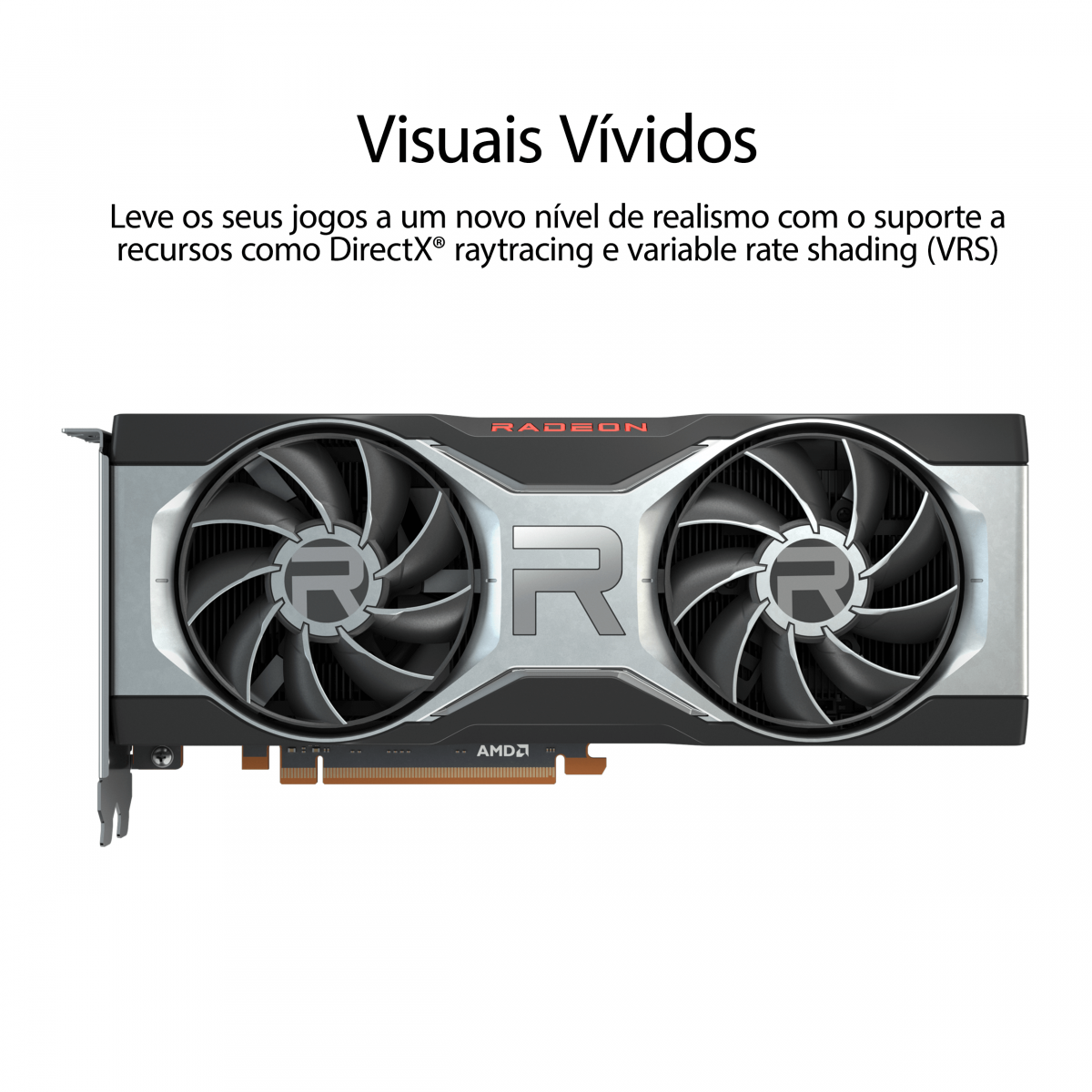Placa de Vídeo ASUS Radeon RX 6700 XT, 12GB, GDDR6, FSR, Ray Tracing, RX6700XT-12G