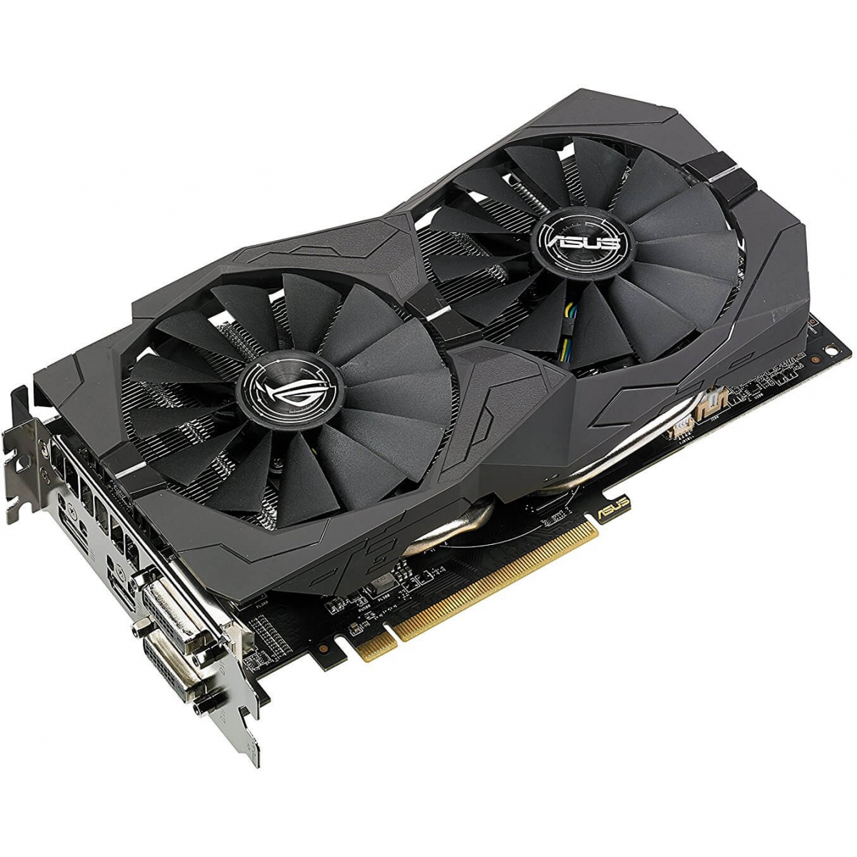 Placa de Vídeo ASUS Radeon RX 570 ROG Strix Dual OC, 4GB GDDR5, 256Bit, ROG-STRIX-RX570-O4G-GAMING 