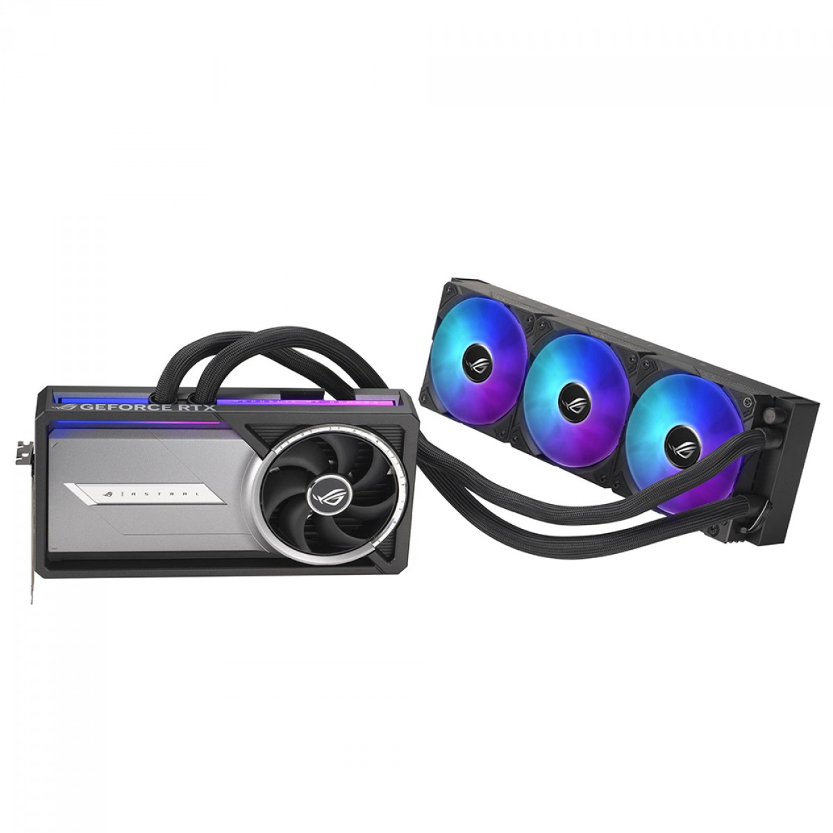 Placa de Vídeo Asus Rog Astral LC NVIDIA GeForce RTX 5090 OC, 32GB, GDDR7, DLSS, Ray Tracing, ROG-ASTRAL-LC-RTX5090-O32G-GAMING