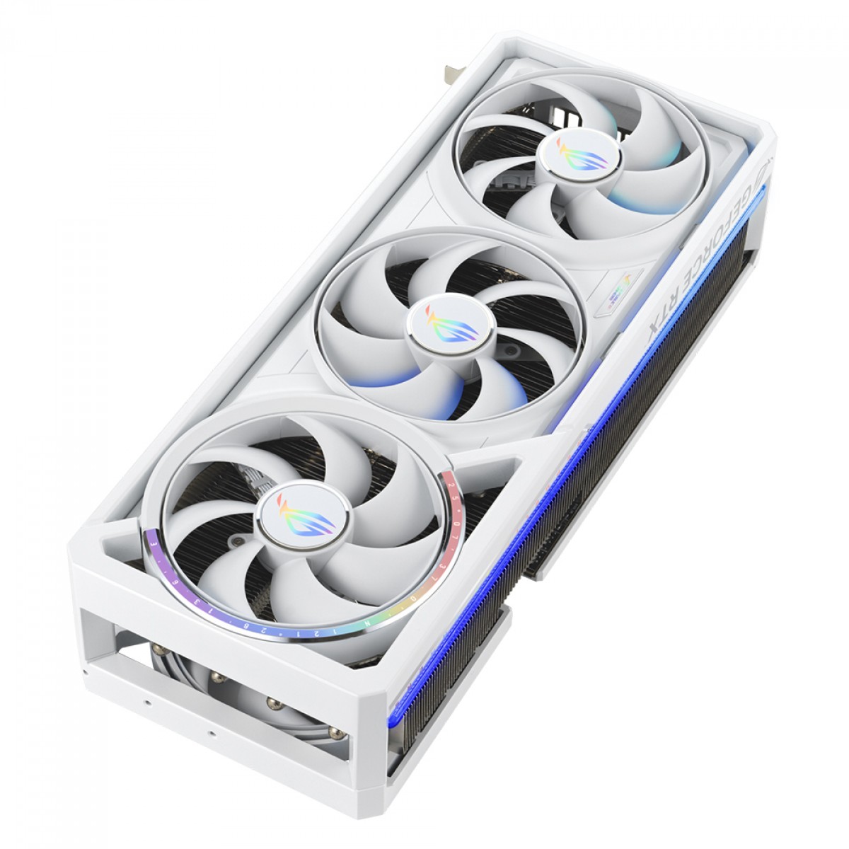 Placa de Vídeo Asus Rog Astral NVIDIA GeForce RTX 5090 White Edition OC, 32GB, GDDR7, DLSS, Ray Tracing, ROG-ASTRAL-RTX5090-O32G-WHITE