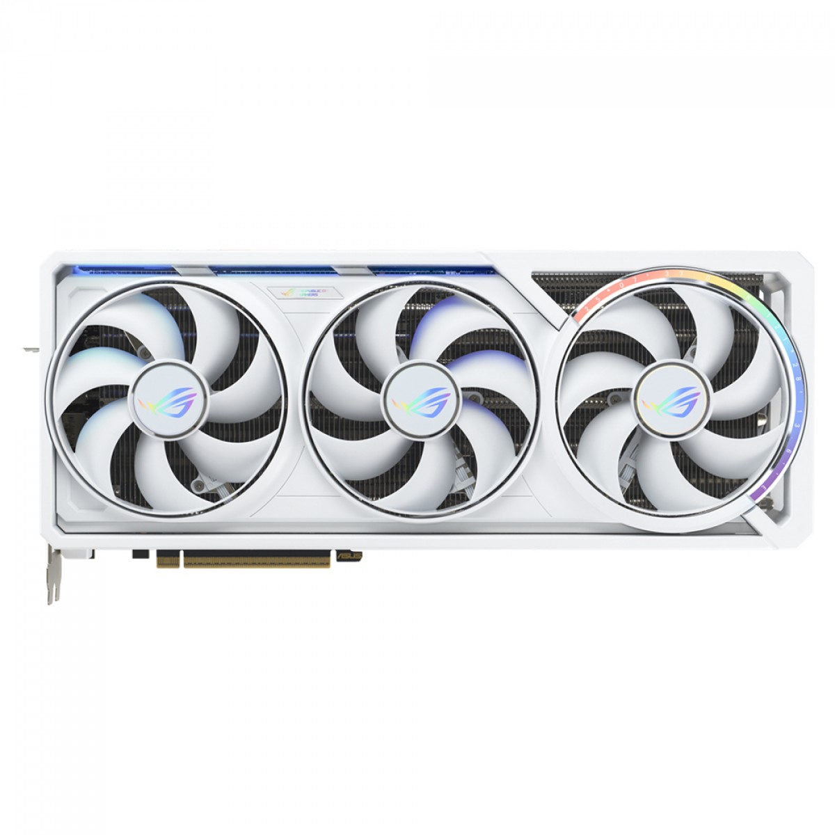 Placa de Vídeo Asus Rog Astral NVIDIA GeForce RTX 5090 White Edition OC, 32GB, GDDR7, DLSS, Ray Tracing, ROG-ASTRAL-RTX5090-O32G-WHITE