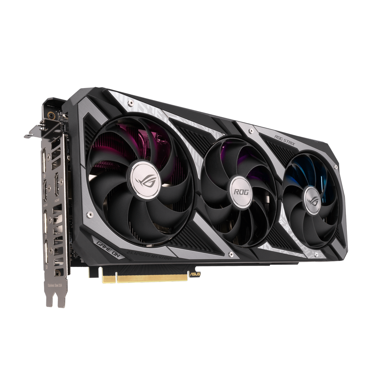 Placa de Vídeo Asus ROG Strix Geforce RTX 3060, LHR, 12GB, GDDR6, DLSS, Ray Tracing, ROG-STRIX-RTX3060-12G-GAMING