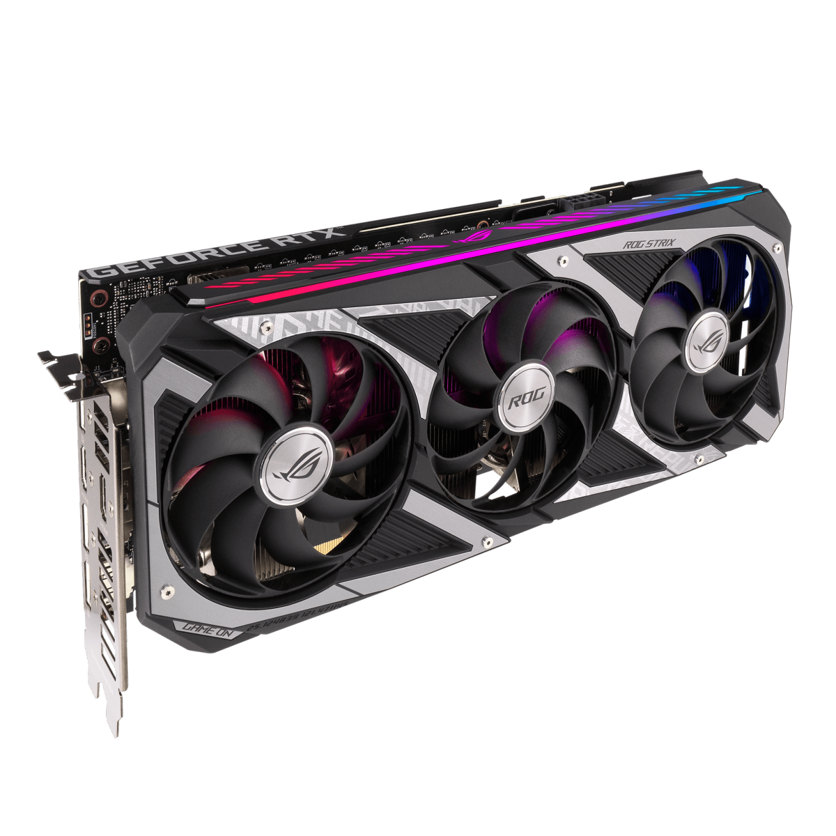 Placa de Vídeo Asus ROG Strix Geforce RTX 3060, LHR, 12GB, GDDR6, DLSS, Ray Tracing, ROG-STRIX-RTX3060-12G-GAMING