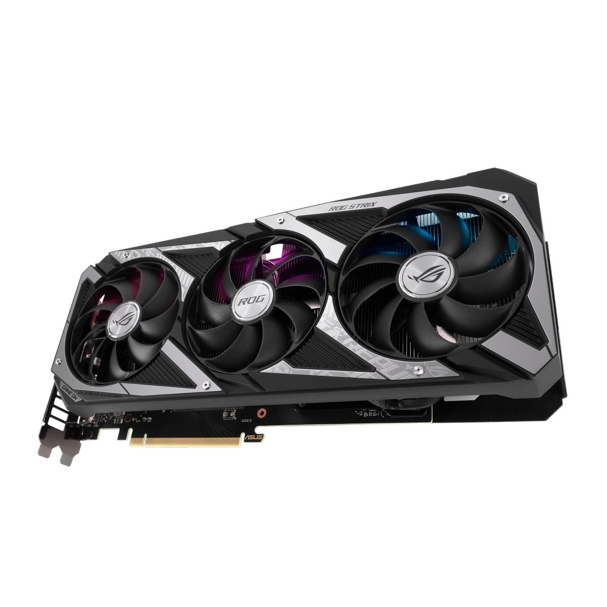Placa de Vídeo Asus ROG Strix Geforce RTX 3060, LHR, 12GB, GDDR6, DLSS, Ray Tracing, ROG-STRIX-RTX3060-12G-GAMING