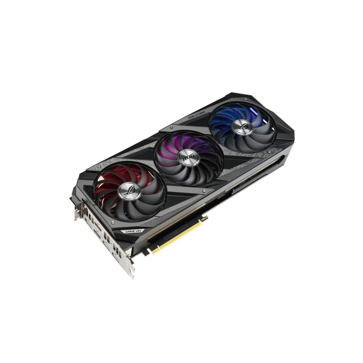 Placa de Vídeo Asus, ROG Strix, Geforce RTX 3070 OC, LHR, 8GB, V2, GDDR6, DLSS, Ray Tracing, ROG-STRIX-RTX3070-O8G-V2-GAMING