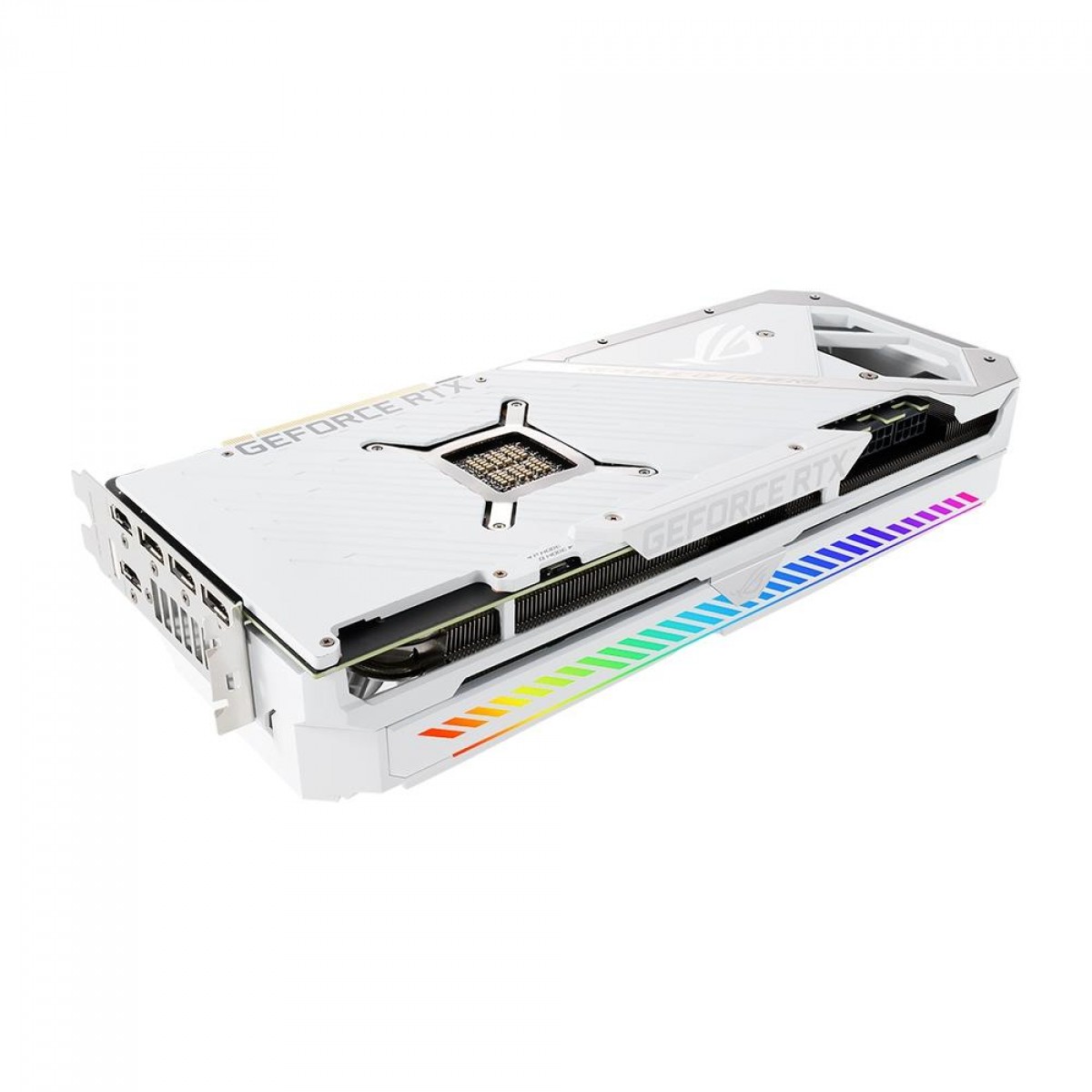 Placa de Vídeo Asus, ROG Strix, Geforce RTX 3090 OC, White Edition, 24GB, GDDR6X, DLSS, Ray Tracing, ROG-STRIX-RTX3090-O24G-WHITE
