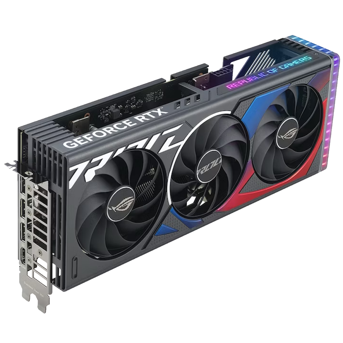 Placa de Vídeo Asus ROG Strix GeForce RTX 4060, 8GB, GDDR6, DLSS, Ray Tracing, 90YV0JB1-M0NA00