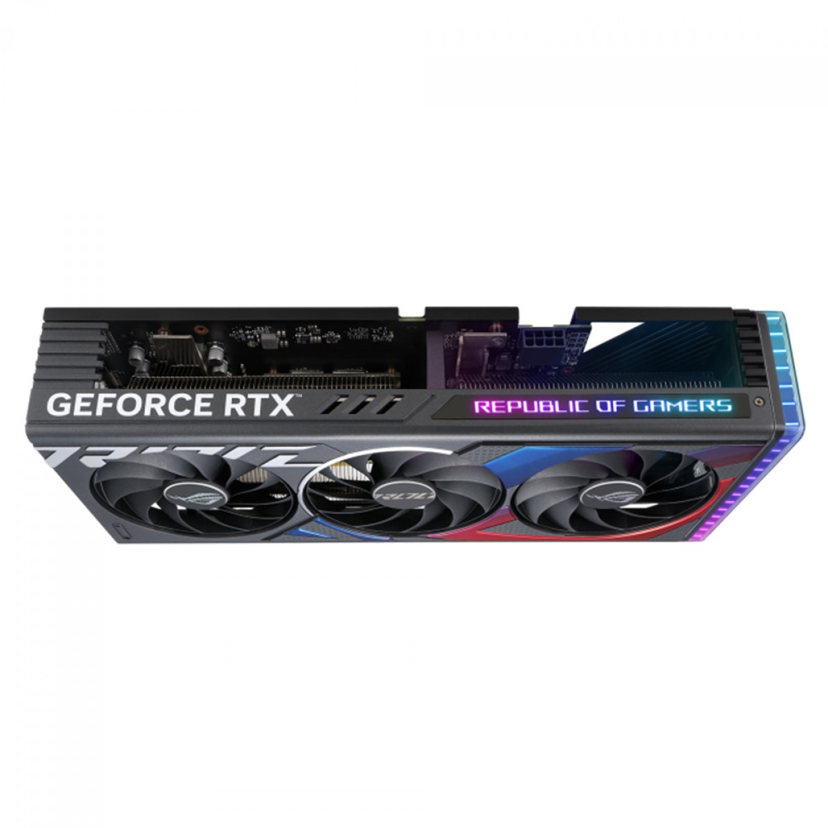 Placa de Vídeo Asus ROG Strix NVIDIA GeForce RTX 4060 Ti OC Edition, 16GB, GDDR6, DLSS, Ray Tracing, 90YV0JI0-M0NA00