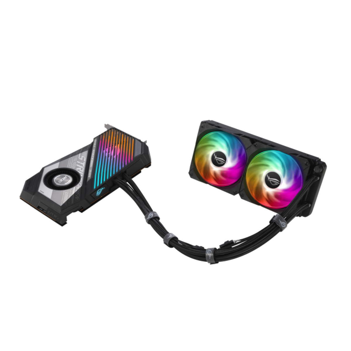 Placa de Vídeo ASUS ROG STRIX Radeon RX 6900 XT GAMING TOP, 16GB, GDDR6, FSR, Ray Tracing, ROG-STRIX-LC-RX6900XT-T16G-GAMING