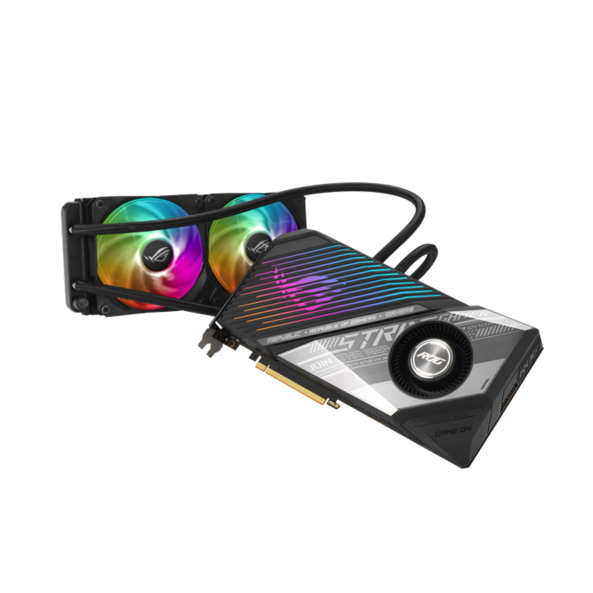 Placa de Vídeo ASUS ROG STRIX Radeon RX 6900 XT GAMING TOP, 16GB, GDDR6, FSR, Ray Tracing, ROG-STRIX-LC-RX6900XT-T16G-GAMING