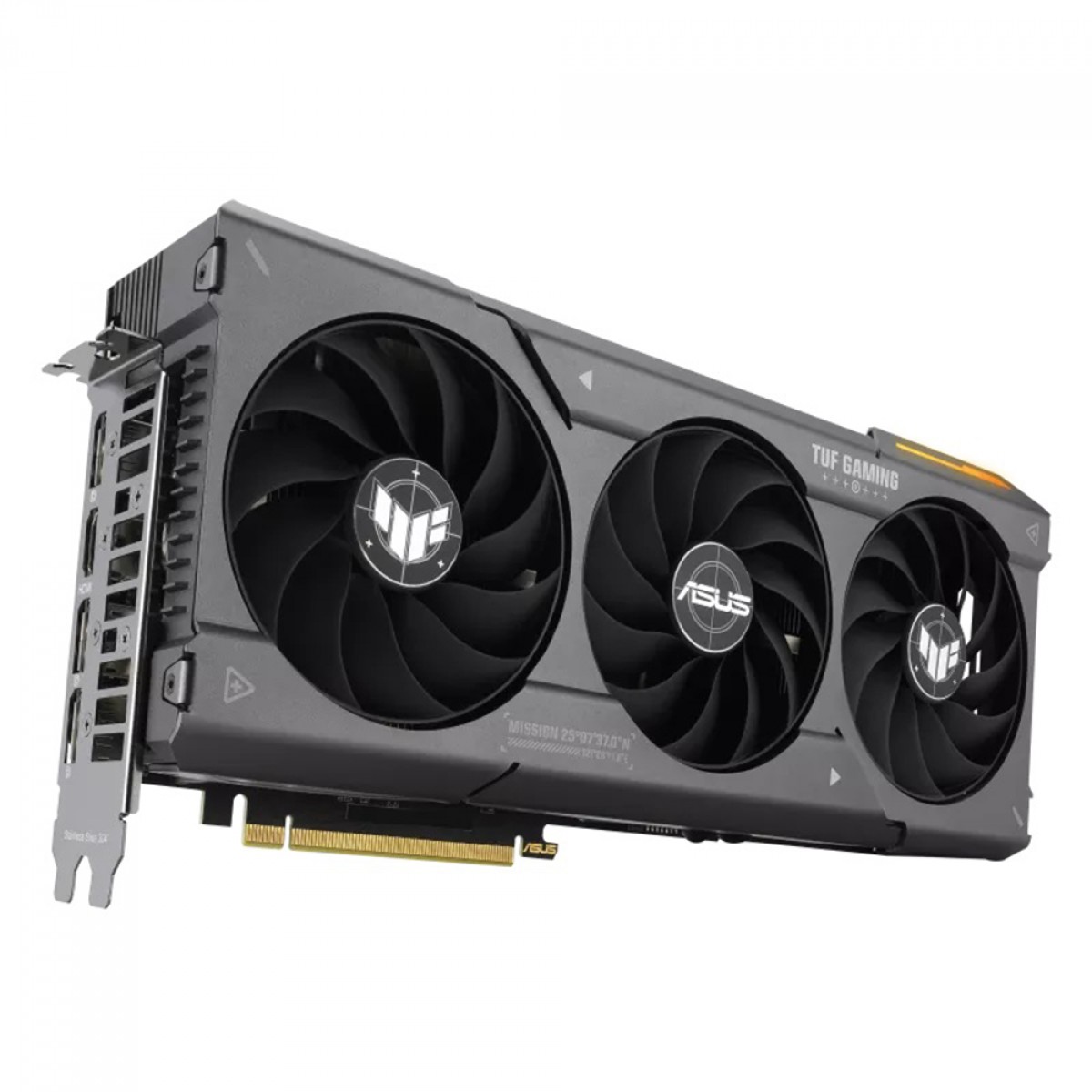 Placa De Vídeo Asus TUF Gaming AMD Radeon RX 7600 XT OC Edition, 16GB, GDDR6, FSR, Ray Tracing