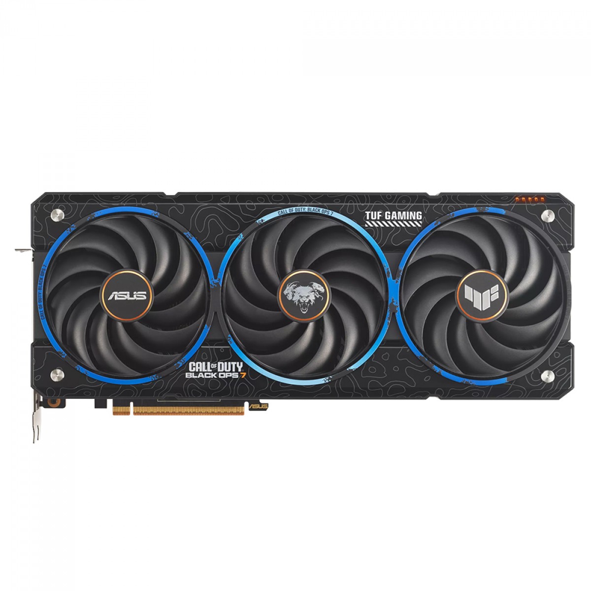Placa de Vídeo Asus TUF Gaming AMD Radeon RX 9070 XT COD BO7 Special Edition, 16GB, GDDR6, FSR, Ray Tracing, TUF-RX9070XT-O16G-COD-BO7