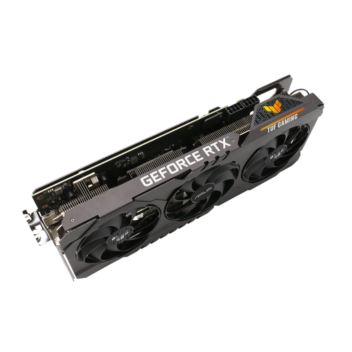 Placa de Vídeo Asus, TUF Gaming, Geforce RTX 3070 OC, LHR, 8GB, GDDR6, DLSS, Ray Tracing, TUF-RTX3070-O8G-GAMING