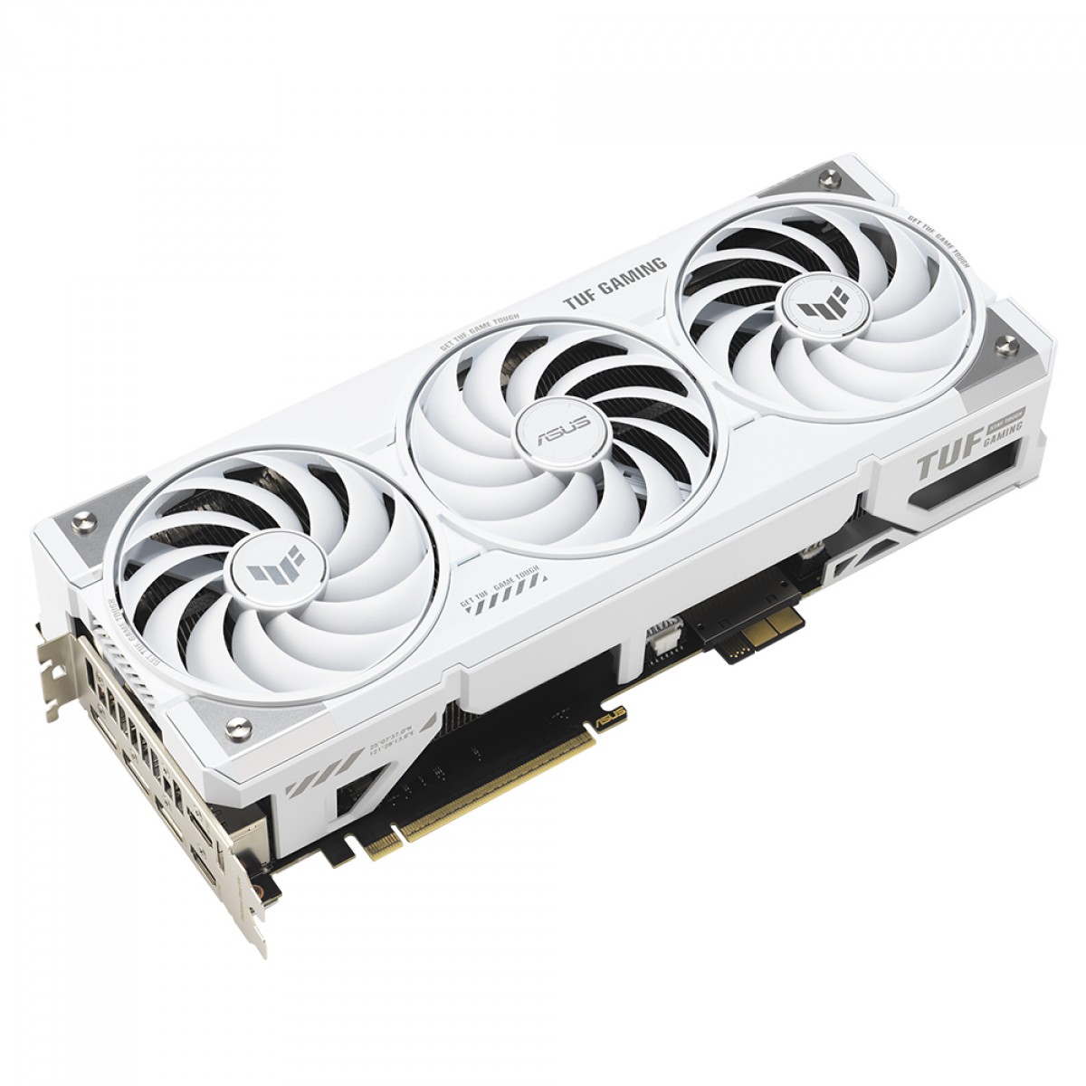 Placa de Vídeo Asus TUF Gaming NVIDIA GeForce RTX 5070 Ti BTF White OC Edition, 16GB, GDDR7, DLSS, Ray Tracing, TUF-RTX5070TI-O16G-BTF-WHITE