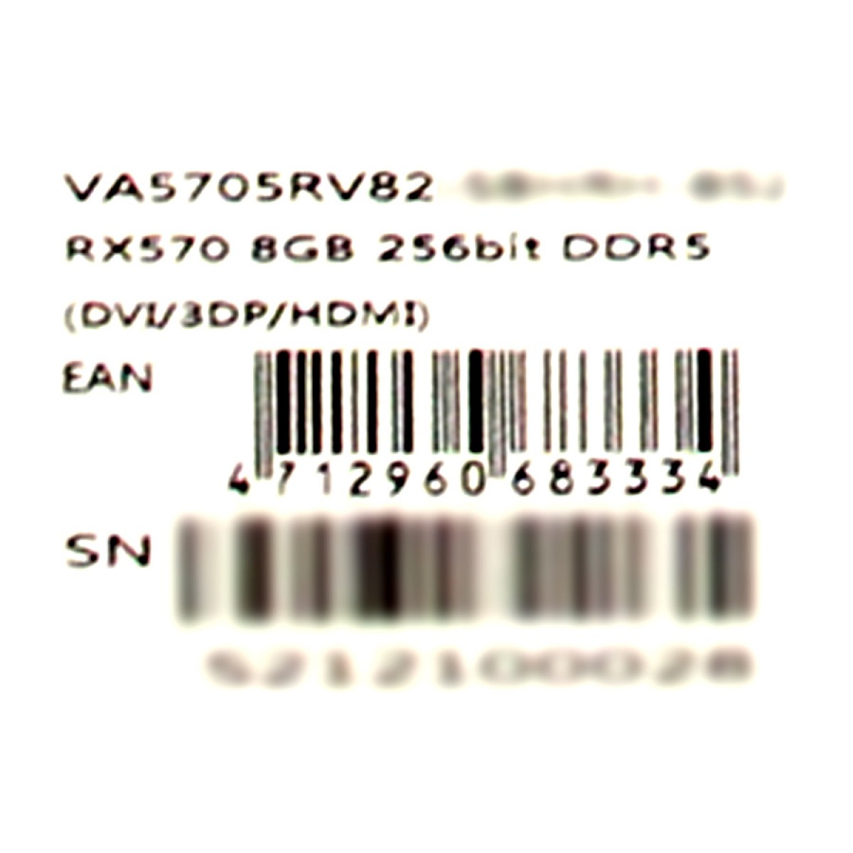 Placa de Video Biostar Radeon RX 570, 8GB, GDDR5, VA5705RV82