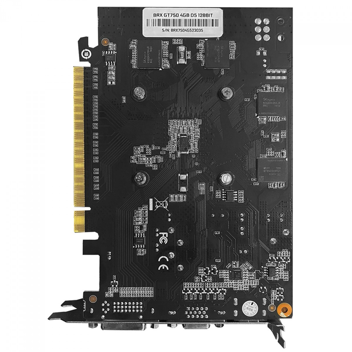 Placa De Vídeo BRX NVIDIA Geforce GTX 750, 4GB, GDDR5, 128Bit, GTX 750 4GB