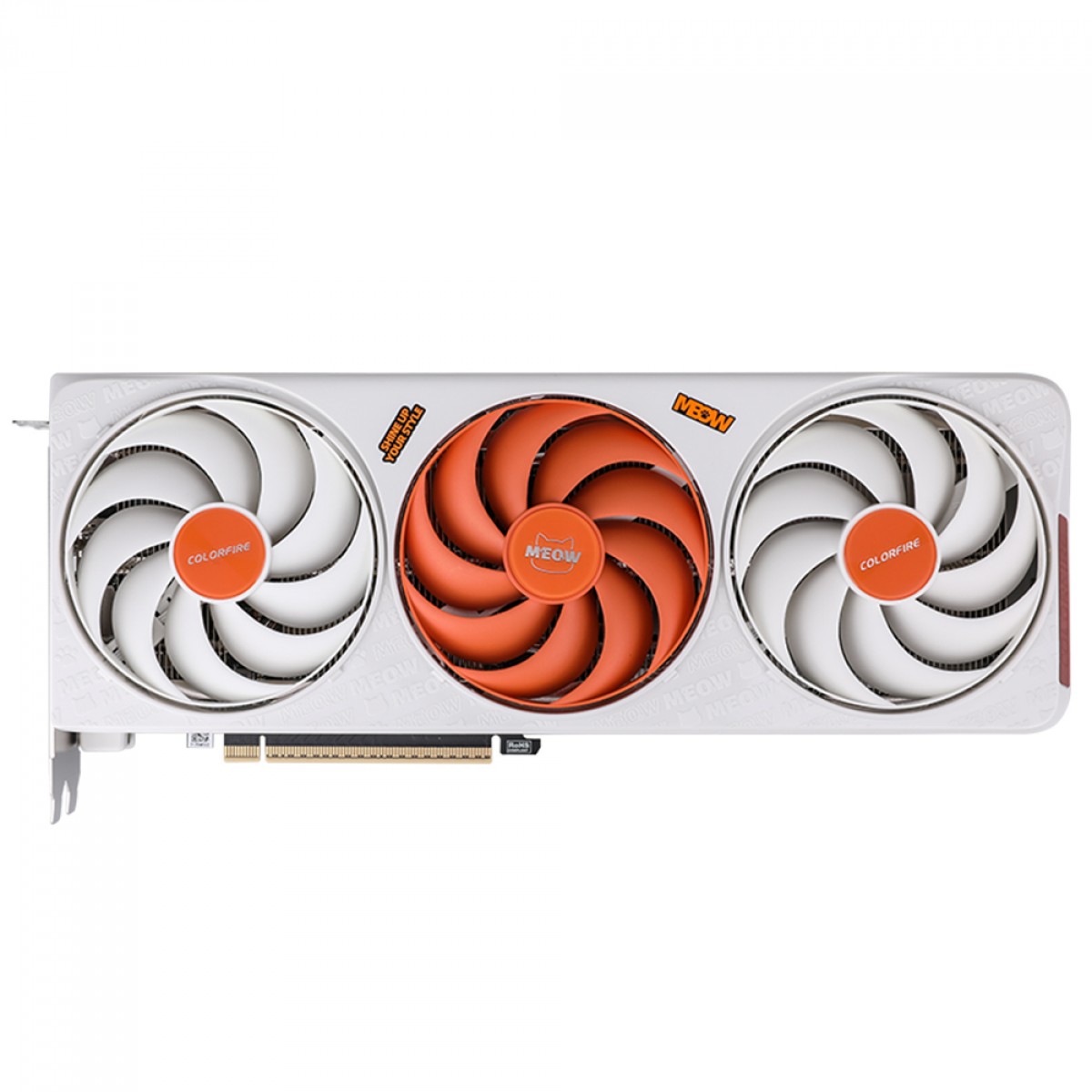 Placa de Vídeo Colorfire NVIDIA GeForce RTX 5060 MEOW-ORG 8GB-V, 8GB, GDDR7, DLSS, Ray Tracing