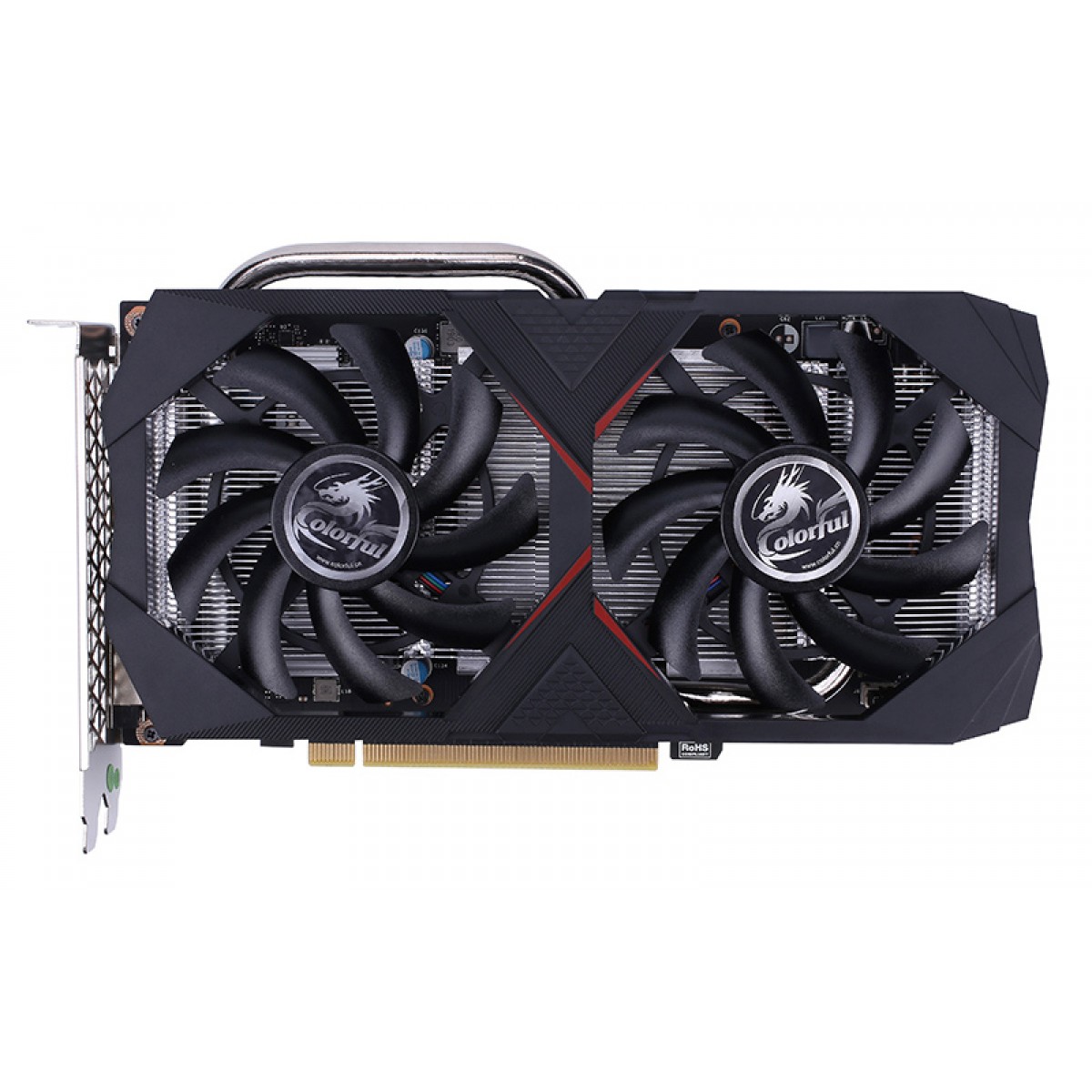Placa de Vídeo Colorful GeForce GTX 1660 6G, Dual, 6GB, GDDR5, 192Bit, GTX 1660 NB 6G-V