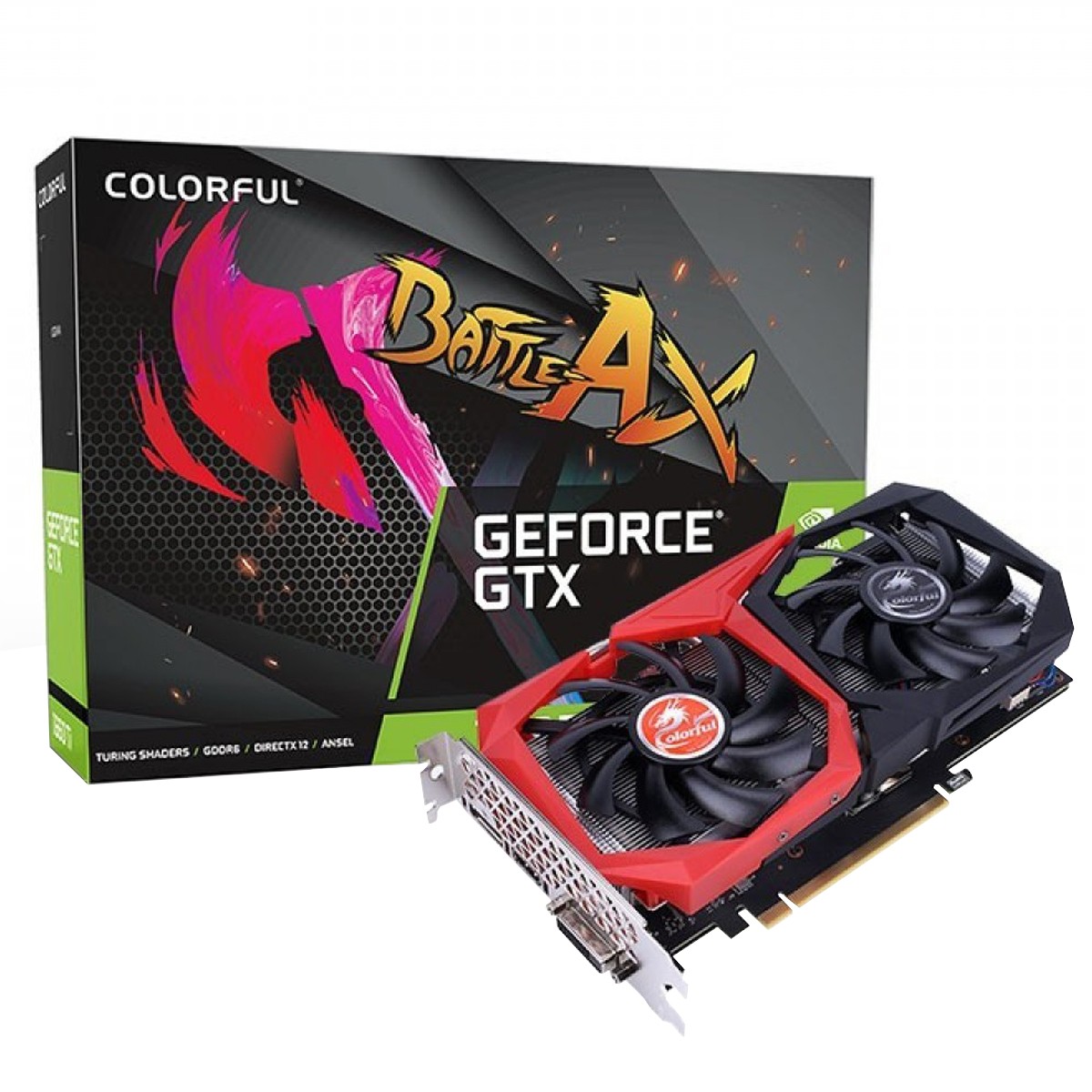 Placa de Vídeo Colorful NVIDIA GeForce GTX 1660 Super NB 6G V2-V, 6GB GDDR6, 192Bit