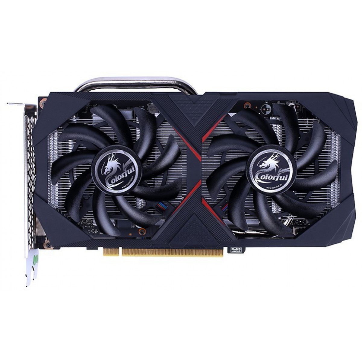 Placa de Vídeo Colorful GeForce GTX 1660 Ti 6G-V Dual, 6GB GDDR6, 192Bit