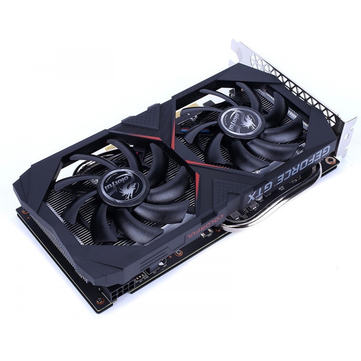 Placa de Vídeo Colorful GeForce GTX 1660 Ti 6G-V Dual, 6GB GDDR6, 192Bit