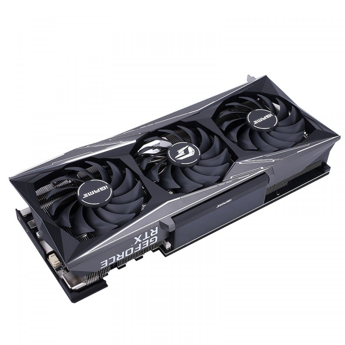 Placa de Vídeo Colorful, GeForce, iGame RTX 3080 Vulcan OC 10G-V, Com Tela LCD, LHR, 10GB, GDDR6X, DLSS, Ray Tracing